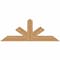 Ekena Millwork Saratoga Smooth Timber Gable Bracket, Western Red Cedar, 60"W x 22"H x 1 1/2"D x 5 1/2"F, 9/12 Pitch GBW060X22X0206SAR00SWR - alternate 1